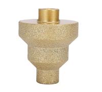 GYZOUKA Foret à Chanfrein étagé en Diamant 20mm 35mm 50mm | Acier allié, Carborundum, Coupe douce, Perçage humide et sec, Compatible multi-matériaux