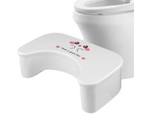 Gzadii Tabouret De Toilette pour La Défécation Marche-Pied Ergonomique | Tabouret Caca pour Adulte Seniors Dortoir Hôtel Maison Bureau Utilisation Intérie