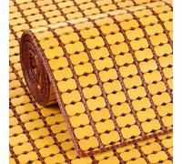 GZGLZDQ Matelas en Bambou Rafraîchissant, Pliable et Respirant, Tapis de Bambou Matelas Naturel, Surmatelas en Bambou pour Lit Simple, pour Double, Canapé, Chaise Sol et Voiture(B,90 x 200 cm)