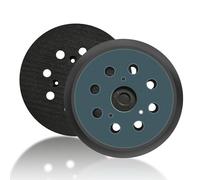 GZKTY 6 Pièces 125mm 8 trous plateau ponceuse- 8 trous patin de ponçage de rechange patin de ponçage auto-agrippant de rechange - Pour ponceuse excentrique (3 vis)