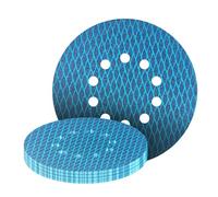 GZKTY Lot de 13 disques abrasifs excentriques de 225 mm - 10 trous - Grain 40 - En forme de Losange - Résistant aux additifs - Pour Ponceuse Girafe