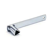 GZRXIOUS Clé Triangulaire M12 pour Bornes et Barrières Clé Triangle en Acier pour Bornes Escamotables e Borne et de Barrière Parking Outil Professionnel Robuste pour Collectivités et Maintenance