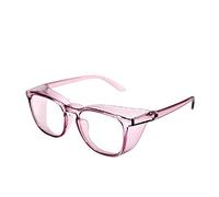 GZSRTT lunette de protection travail pour porteurs de lunettes | Sur-lunettes de sécurité avec protection latérale | Lunettes avec verres clairs, antibuée, anti-rayures et anti-UV