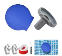 GZWY Buse de remplissage de piscine Ø 32 mm - Buse de sortie de piscine avec accessoires de raccordement pour piscine Intex Bestway - Accessoires de piscine - 32 mm (A)