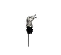 H.Bauer jun. Bec Verseur Alcool Bouteille en Acier Inoxydable Motif Canard Ø 3 cm Longueur 5 cm