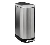 Paris Prix Poubelle ARIANE étroite inox 30 L à pédale Argent