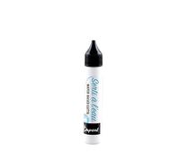 H DUPONT DU0630025010C - Un Tube de Serti 25 ml Blancà base d'Eau - Serti indélébile après séchage - Pour Peinture sur Soie