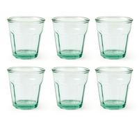H&H 6 Verres Casual En Verre Recy l.25