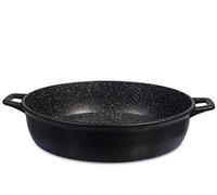 H&H 884440 Poêle à Frire, Pierre, 40 cm, Aluminium, Anthracite