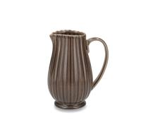 H&H Brocca Lotus En Grès Marron 0,8 L Lot De 1