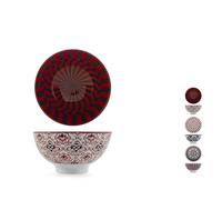 H&H By Bruno Barbieri Set 6 Poke Bowl Nomad In Porcellana Cm 10