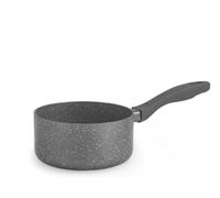 H&H Casseruola Antiaderente Stone Grigio Cm 16