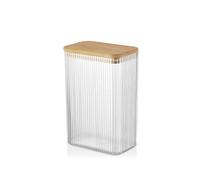 H&H Conteneur prisme rayé en polystyrène 2,1 l