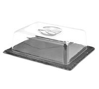 H&h copri formaggio Base Ardesia rettangolare 25x20cm