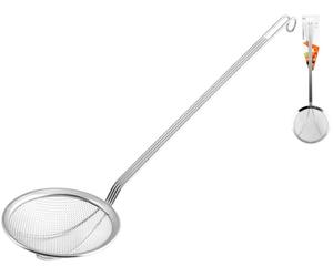 H&h Écumoire à Maille Inox Manche Longue 18