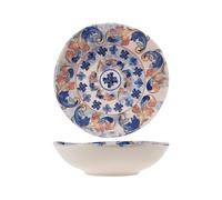H&h felicity set 12 piatti fondi, stoneware, cm22
