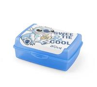 H&H HOMe Disney - Boîte à déjeuner Stitch Sketch en polypropylène décoré, sans BPA, boîte à déjeuner pour enfants, lavable au lave-vaisselle, licence officielle