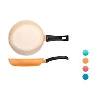 H&H Joyful Padella Antiaderente, Alluminio, 22cm, Colorata, Estate