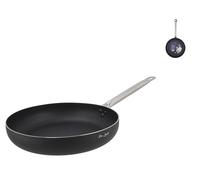 H&H Padella MasterPlus Bruno Barbieri Poêle Antiadhésive En Aluminium Noir