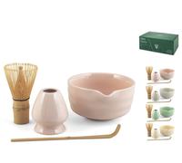 H&H Paquet De 4 Pièces De Thé Matcha En Porcelaine Assortis (Couleur Aléatoire)