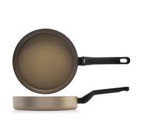 H&H Poêle Balance Champagne Antiadhésive 26 cm Aluminium