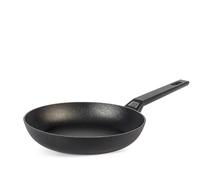 H&H Poêle Titan En Aluminium Avec Revêtement Antiadhésif Pfluon Noir 28 Cm