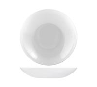 H&h Première Set 12 Assiettes Multi-Usages, Opale, Blanc, 26 Cm