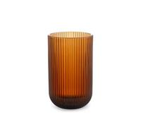 H&h set 6 bicchieri peony amber cl45