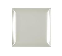 H&H Set 6 Piatti rettangolari Boston Tortora cm 24x24