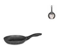 H&H Stone Grey Poêle en Aluminium avec Revêtement Antiadhésif Stone 18cm