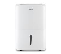 H.Koenig Déshumidificateur portable DSH520, 20L/jour, télécommande, minuterie de 24 heures, pour pièces jusqu'à 25m², réservoir de 5L, silencieux, 400W