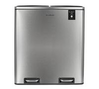H.Koenig N°904 - Poubelle de Tri 60L Inox