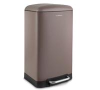 Les Collectors no 883 Poubelle, Taupe, 40 litres, Poubelle à pédale, Poubelle à pédale