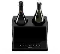 H. Koenig Rafraîchisseur à vin LVX28 – 2 bouteilles, 5–18°C, Ø ≤9 cm, contrôle digital