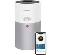 Purificateur d'airvocale Blanc ivoire/ Argent LED Ring Hoover HHP30C 011