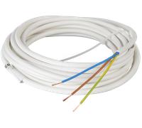 Kopp Câble H03VV-F 3Gx0,75 25 m Blanc