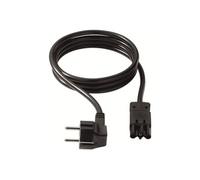 H05VV-F 3G - Rallonge de câble d'alimentation - power CEE 7/7 (F) pour power CEE 7/7 (M) - CA 250 V - 7.5 m - moulé, connecteur coudé - blanc -