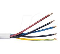 H05VV F5G2,5 2M - Conduite de raccordement pour cuisinières H05VV - 5 x 2,5 mm², 2