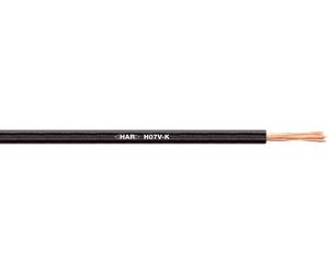 H07VK 1,5SW-100 - Toron, 1.50 mm², noir Copper Strand Bare, Fine-Fil PVC