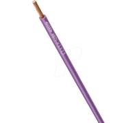H07VK 2,5VT-100 - Fil de commutation H07V-K, 2,5 mm², 100 m, violet