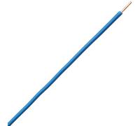 H07VU 1,5-50 BL - Fil de commutateur / de commande de 50 m, 1 x 1,5 mm², bleu