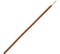 H07VU 2,5-25 BR - Fil de commutateur / de commande de 25 m, 1 x 2,5 mm², marron