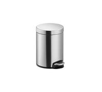 h2403600 acier inoxydable-tretabfallbehälter classic 20 l (argent)