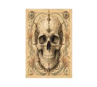 H3B8U2Y5 Crane orne avec horloge Art Mural sur Toile, Decoration Salon