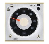 H3BA-N8H Relais temporisé Multifonction Relais temporisateur 8 Broches de 1,2 s à 300 h 220 V CA/24 V CC/CA en Option avec Manuel d'utilisateur(24VDC/AC)