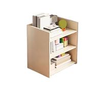H8Q4D7N5G9 Bibliothèque Étagère de Bureau à 3 Niveaux, Panneau Artificiel, Support bibliothèque for, Cuisine, Chambre Coucher