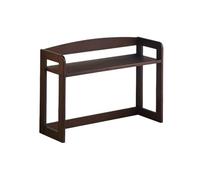 H8Q4D7N5G9 Bibliothèque Étagère en Bois Ouverte de Table Bureau à Domicile Support Rangement Minimaliste Grande capacité(Grand)