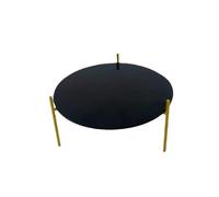 H8Q4D7N5G9 Support à desserts Présentoir à gâteaux trépied noir et doré, présentoir for buffet pause thé, décorations de mariage d'anniversaire(Moyen)