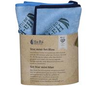 Ha-Ra® Mini-kit Star bleu : chiffons de nettoyage en microfibre Autre 2 pc(s)