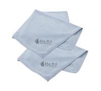Ha-Ra pack de 2 serviettes microfibres bleu "Star"